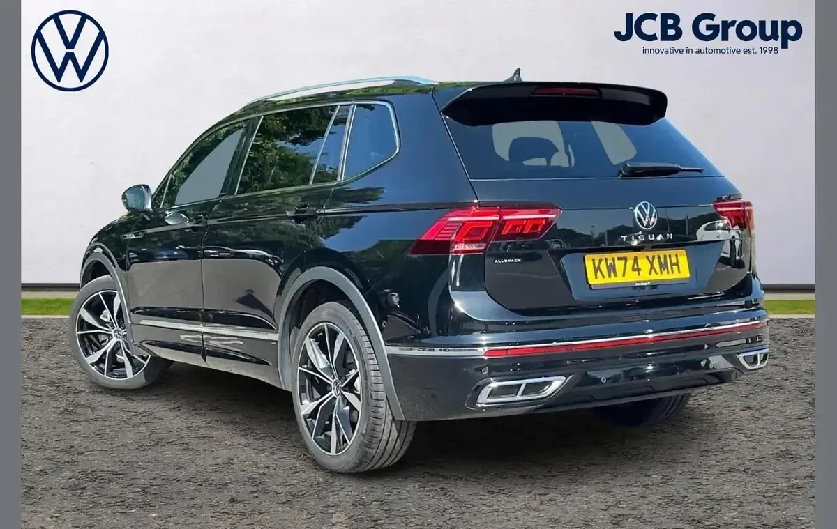 Used VW Tiguan Allspace R-line 150 HP (110 kW) 2025 Black SUV