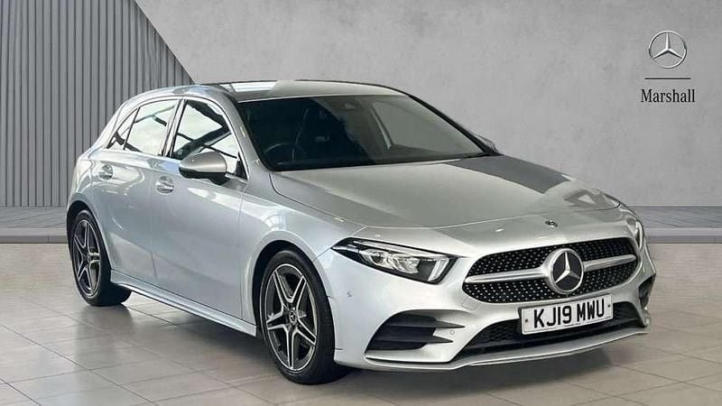 Silver Used 2019 Mercedes A180 Executive Hatchback | £15,780 (Fair price) - Image 1/4
