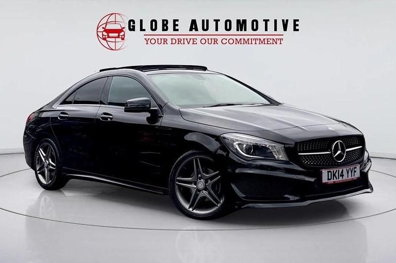 Used Mercedes CLA200 AMG 136 HP (100 kW) 2014 Black Sedan