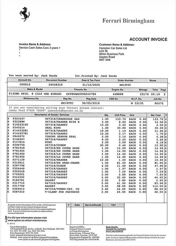 Used Ferrari 488 670 HP (492 kW) 2019 Red Cabriolet