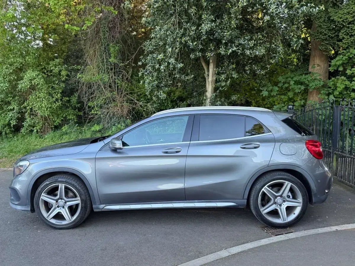 Used Mercedes GLA220 AMG line 177 HP (130 kW) 2016 Grey SUV