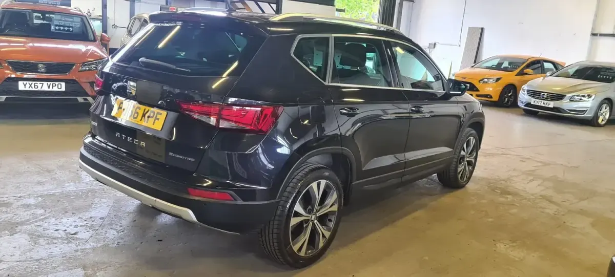 Used Seat Ateca Ecomotive 115 HP (84 kW) 2016 Black SUV