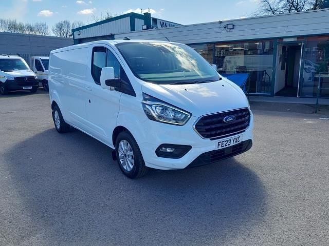 Used Ford Transit Custom Limited 130 HP (95 kW) 2023 White Van