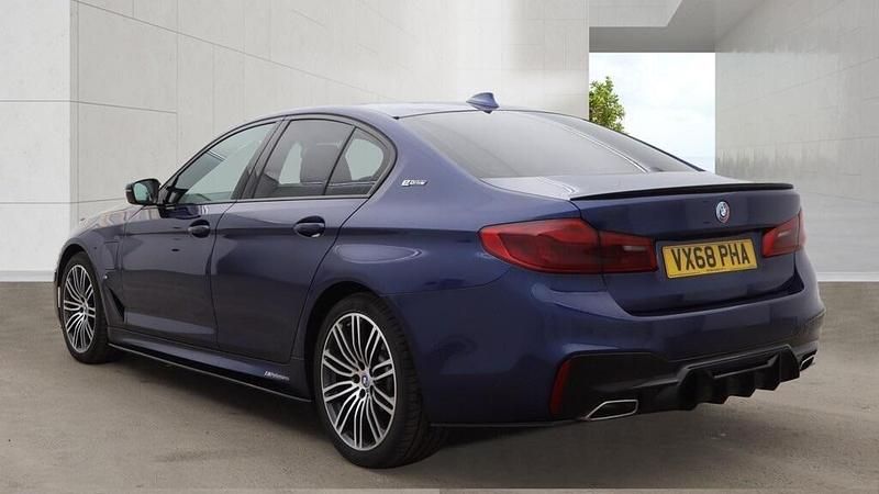 Used BMW 530e M Sport 2018 Blue Sedan