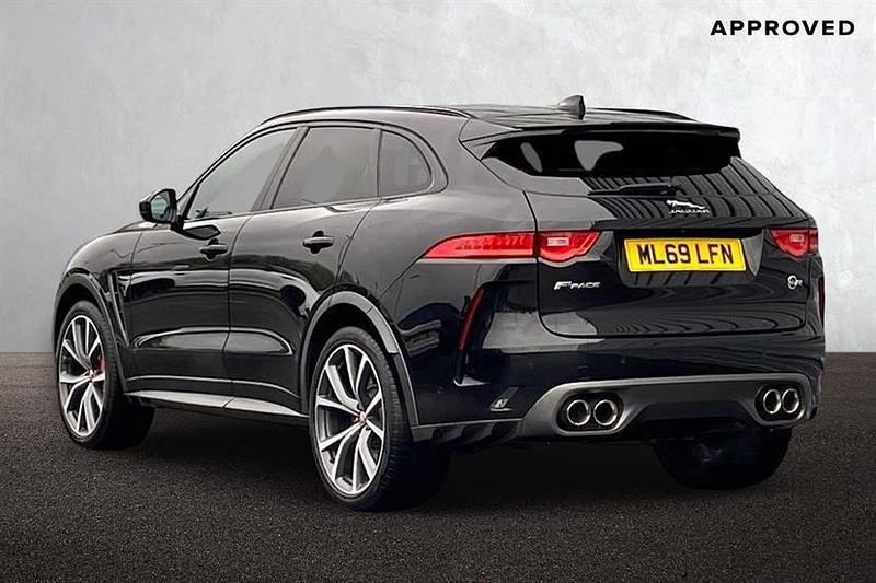 Used Jaguar F-Pace Supercharged 550 HP (404 kW) 2020 Santorini black SUV