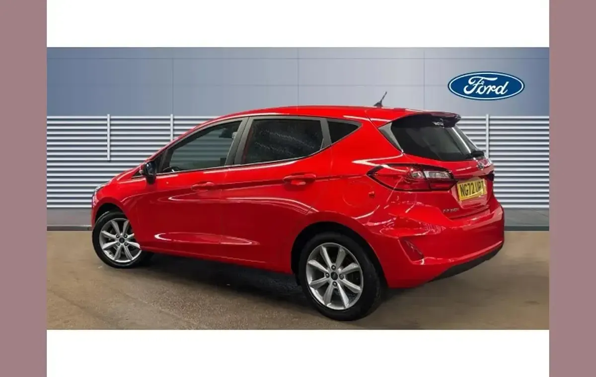 Used Ford Fiesta Trend 99 HP (72 kW) 2023 Red Hatchback