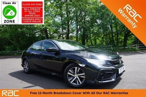 Black Used 2021 Honda Civic SE Hatchback | £13,290 (Good price) - Image 1/1
