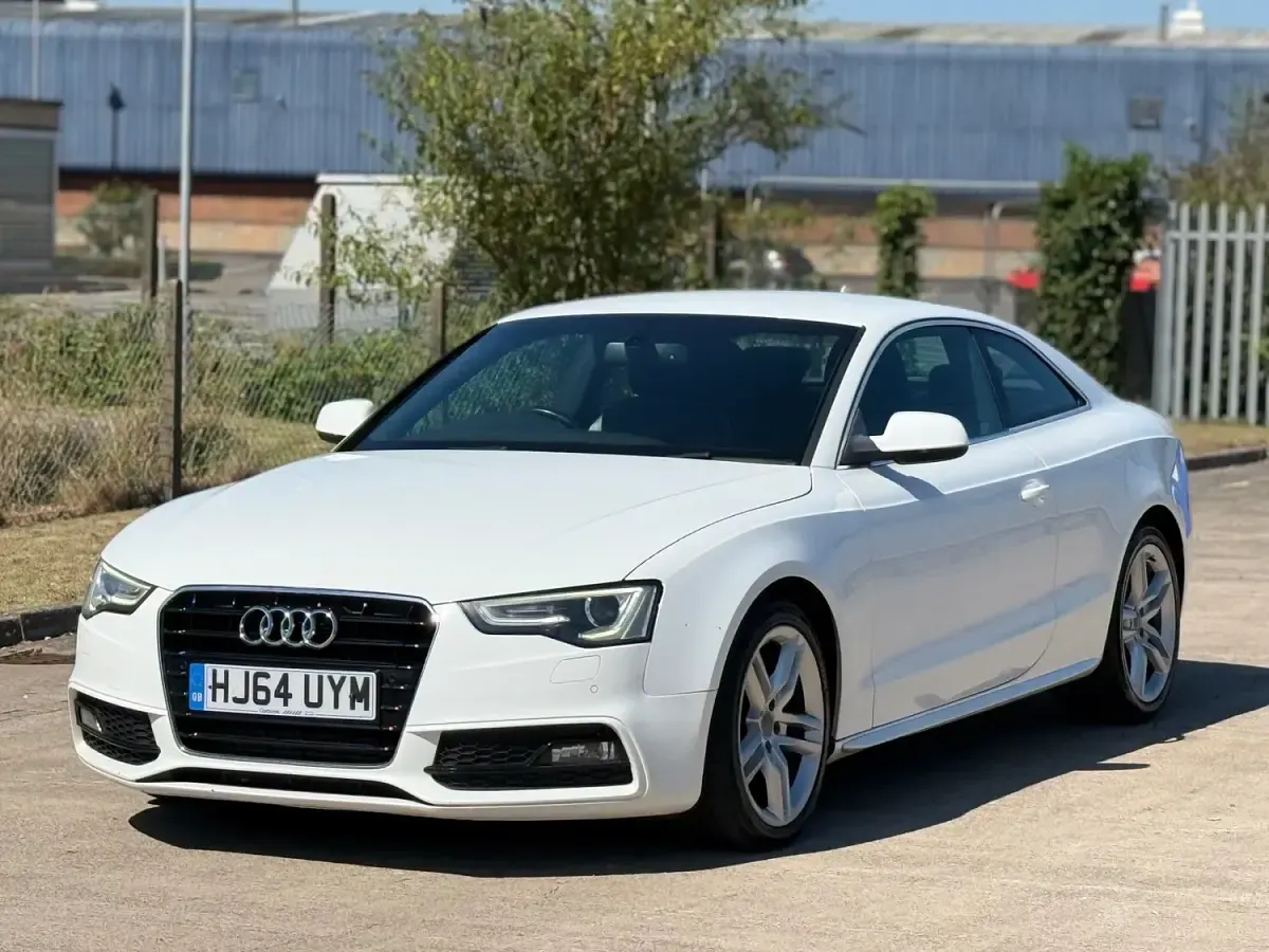 Used Audi A5 S-Line 2014 White Coupe