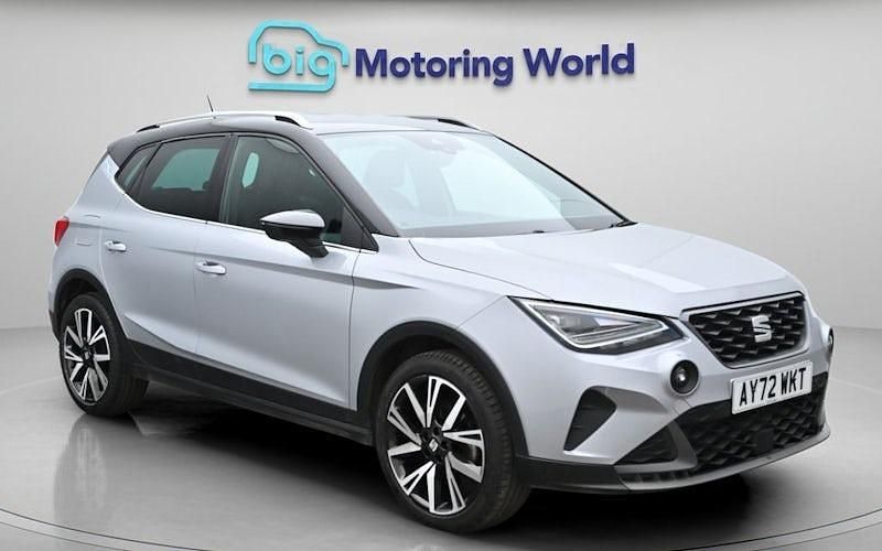Used Seat Arona FR 110 HP (80 kW) 2022 Silver SUV