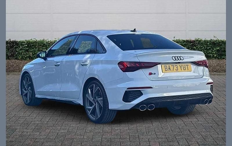 Used Audi S3 Black Edition 310 HP (228 kW) 2023 White Sedan