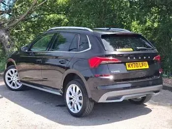 Used Skoda Kamiq SE L 116 HP (85 kW) 2020 Black SUV