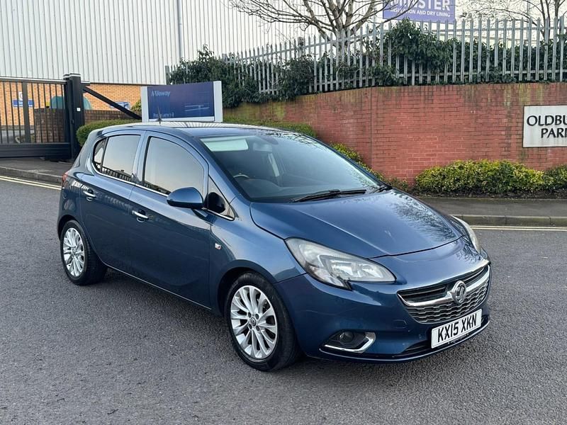 Used Vauxhall Corsa 90 HP (66 kW) 2015 Blue Hatchback