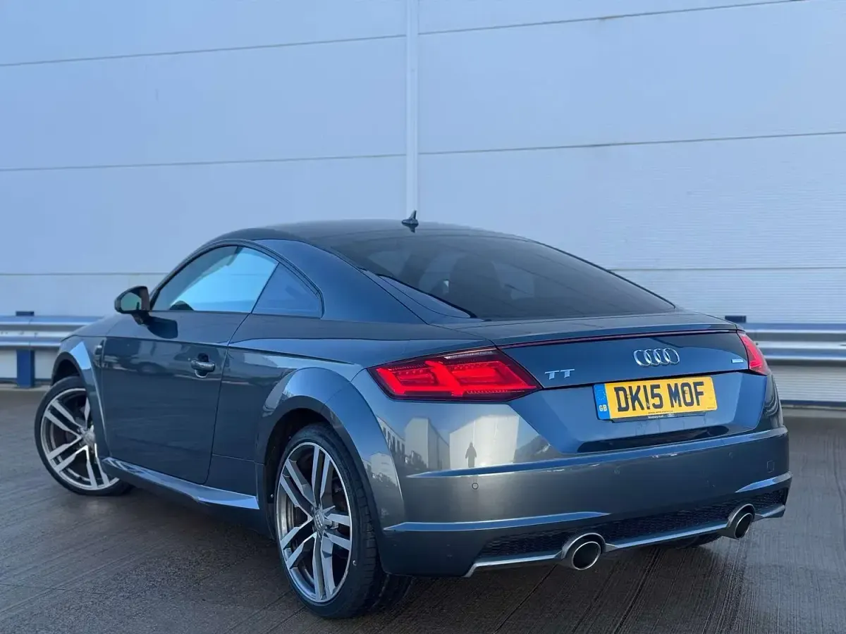 Used Audi TT S-Line 184 HP (135 kW) 2015 Grey Coupe