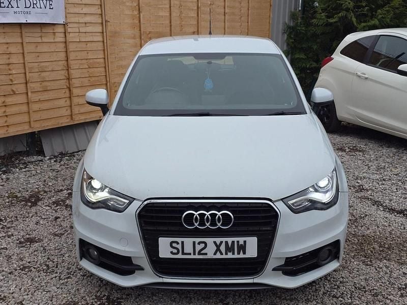 Used Audi A1 S-Line 105 HP (77 kW) 2012 White Hatchback