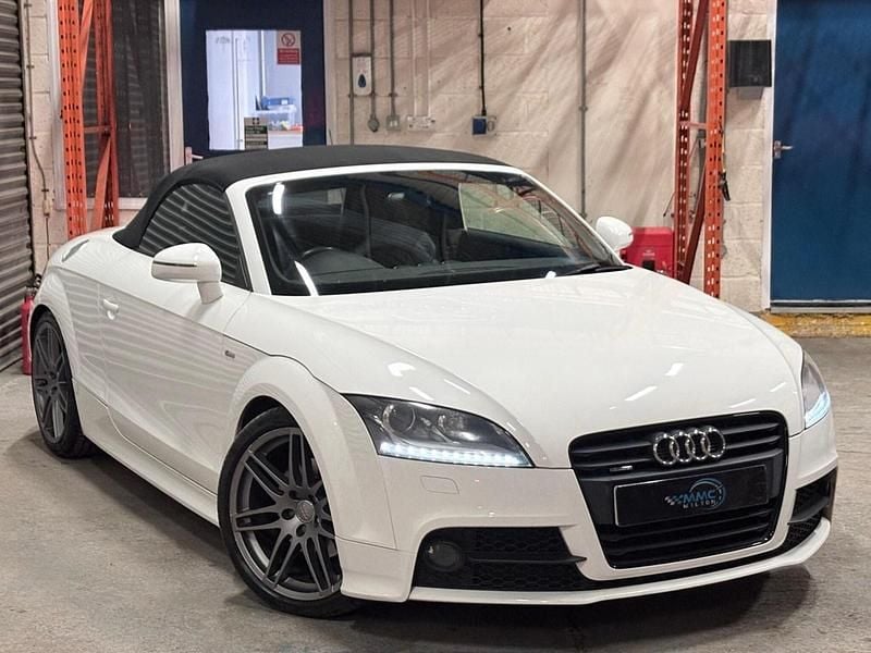 Used Audi TT Roadster Black Edition 2012 White Cabriolet