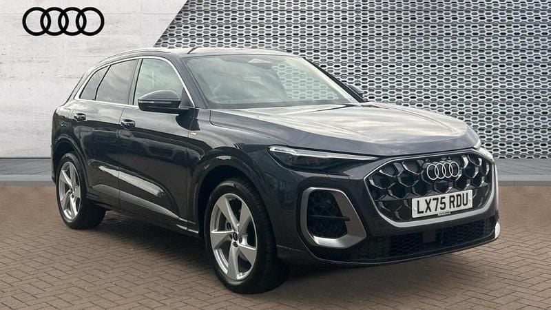 Blue New 2025 Audi Q5 S-Line SUV | £48,835 - Image 1/4