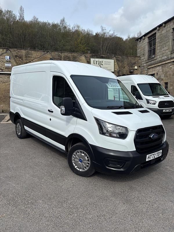 Used Ford Transit 105 HP (77 kW) 2023 White Van