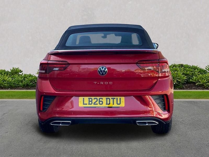 New VW T-Roc Cabriolet R-line 150 HP (110 kW) 2026 Black Cabriolet