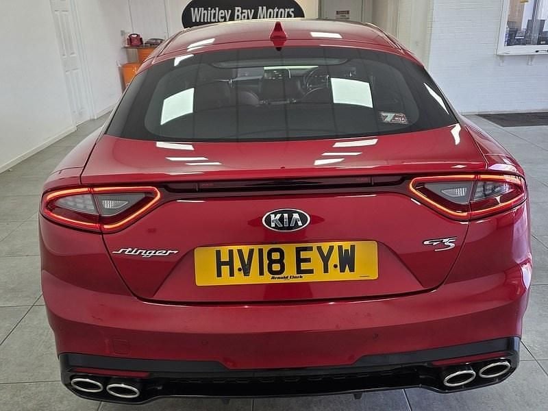 Used Kia Stinger GT 365 HP (268 kW) 2018 Red Hatchback