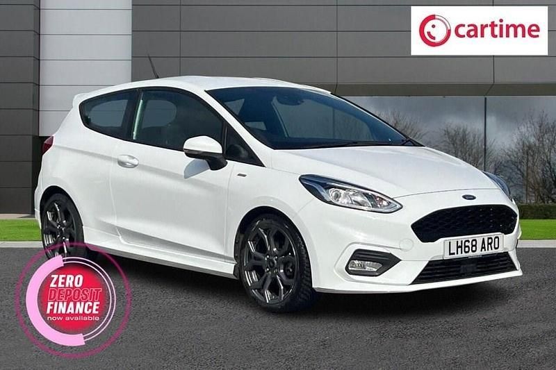 White Used 2018 Ford Fiesta ST-Line Hatchback | £10,650 (Fair price) - Image 1/4