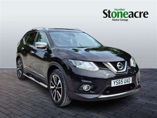 Black Used 2015 Nissan X-Trail Tekna SUV | £10,995 (Fair price) - Image 1/4