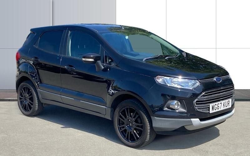 Black Used 2017 Ford Ecosport Titanium S SUV | £5,966 (Fair price) - Image 1/4