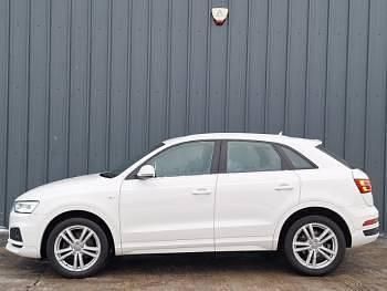 Used Audi Q3 S-Line 150 HP (110 kW) 2017 White SUV