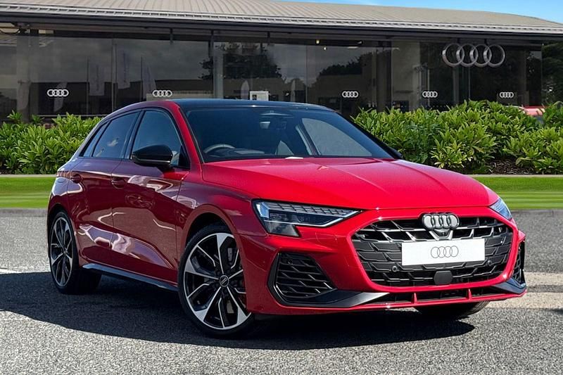 Red New 2025 Audi S3 Sportback Black Edition Hatchback | £45,498 - Image 1/4