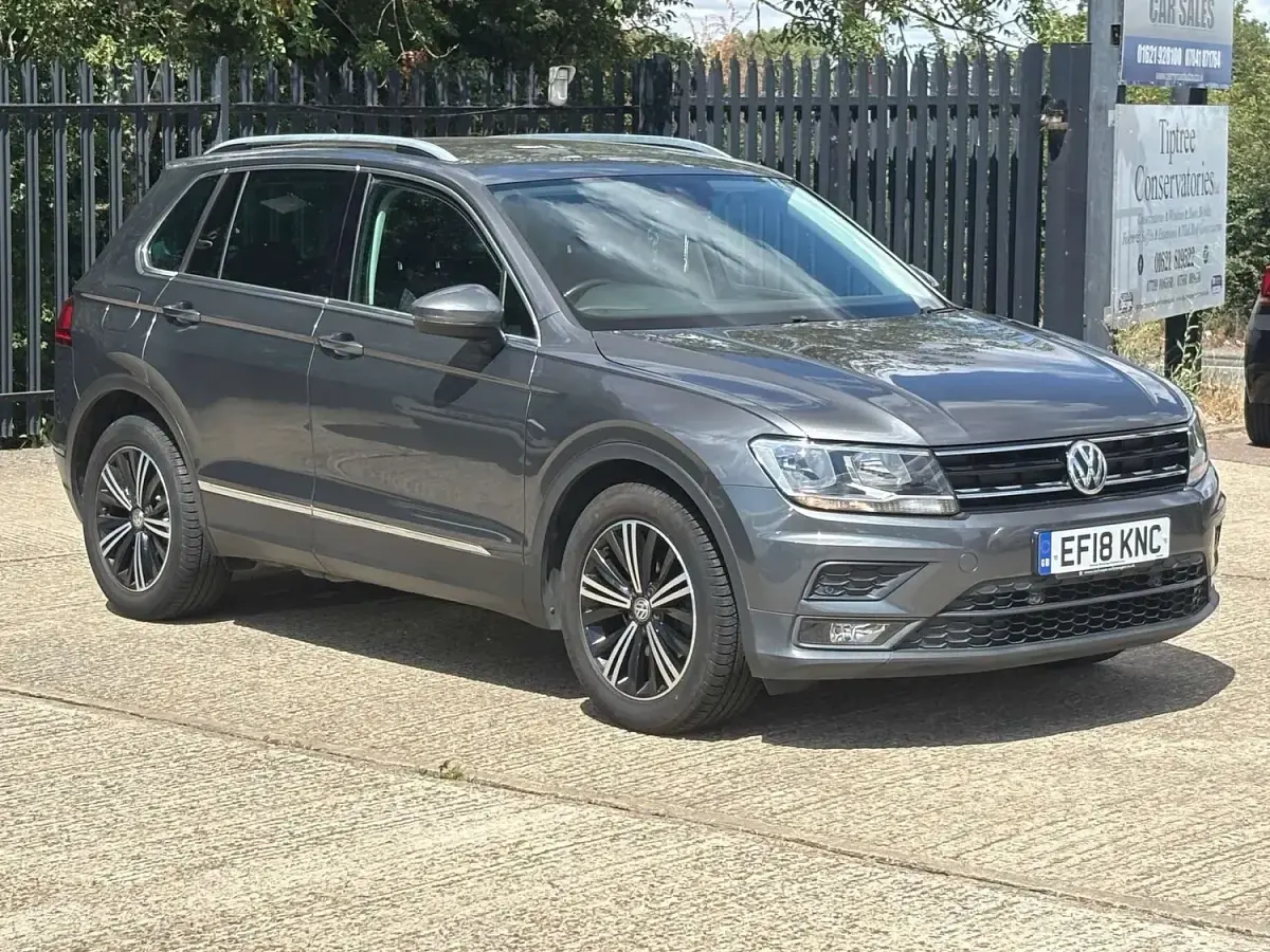 Used VW Tiguan SE 125 HP (91 kW) 2018 Grey SUV
