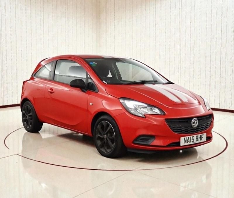 Used Vauxhall Corsa 70 HP (51 kW) 2015 Red Hatchback
