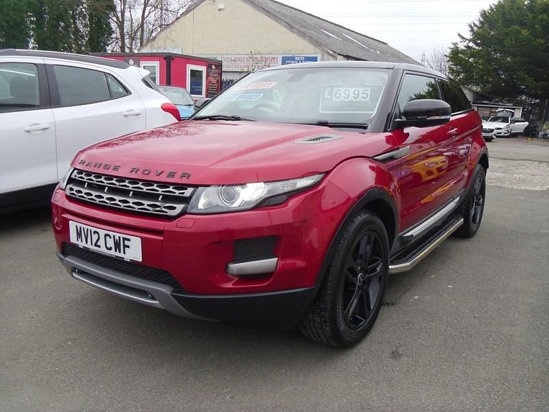 Used Land Rover Range Rover evoque Pure 2012 Red SUV