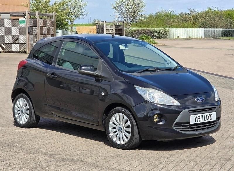 Used Ford Ka Zetec 69 HP (50 kW) 2011 Black Hatchback