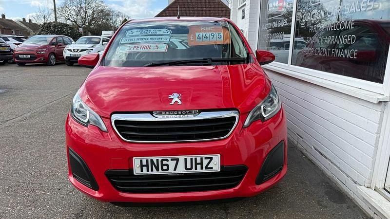 Used Peugeot 108 Active 2018 Red Hatchback
