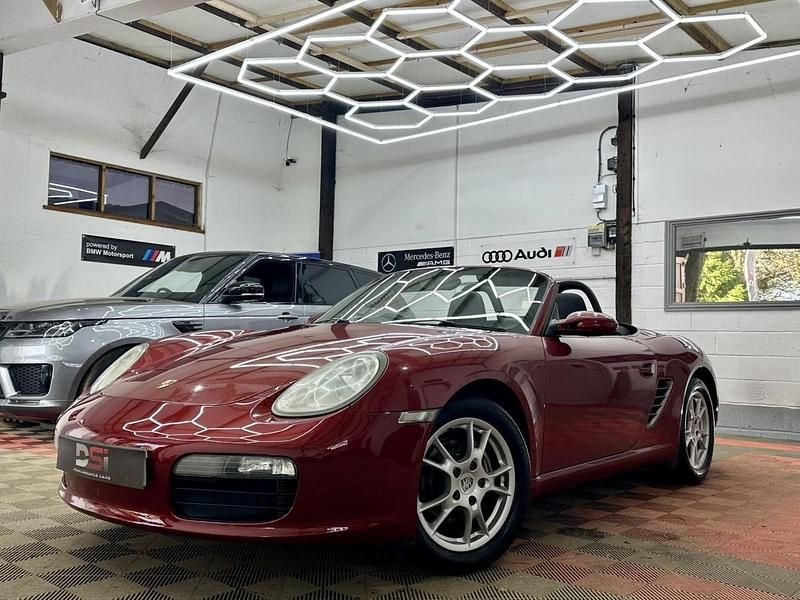 Used Porsche Boxster 240 HP (176 kW) 2008 Red Cabriolet
