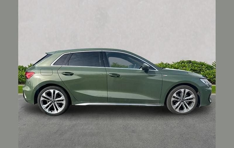 Used Audi A3 S-Line 150 HP (110 kW) 2025 Green Hatchback
