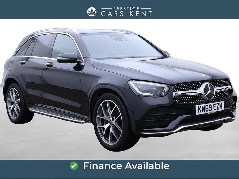 Black Used 2020 Mercedes GLC300 AMG line SUV | £27,958 (A bit pricey) - Image 1/3
