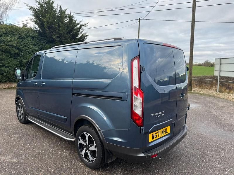 Used Ford Transit Custom Active 130 HP (95 kW) 2021 Blue Van