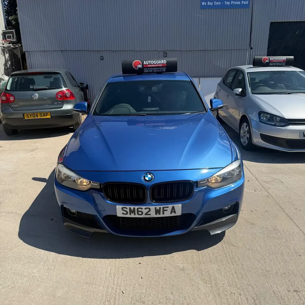 Used BMW 320 M Sport 2012 Blue Sedan