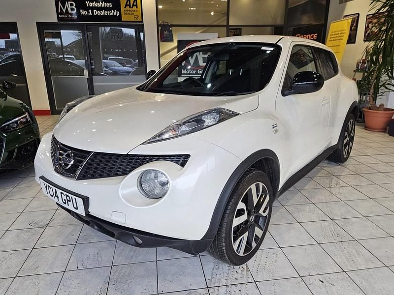 Second-hand Nissan Juke N-TEC 2014 Alb SUV