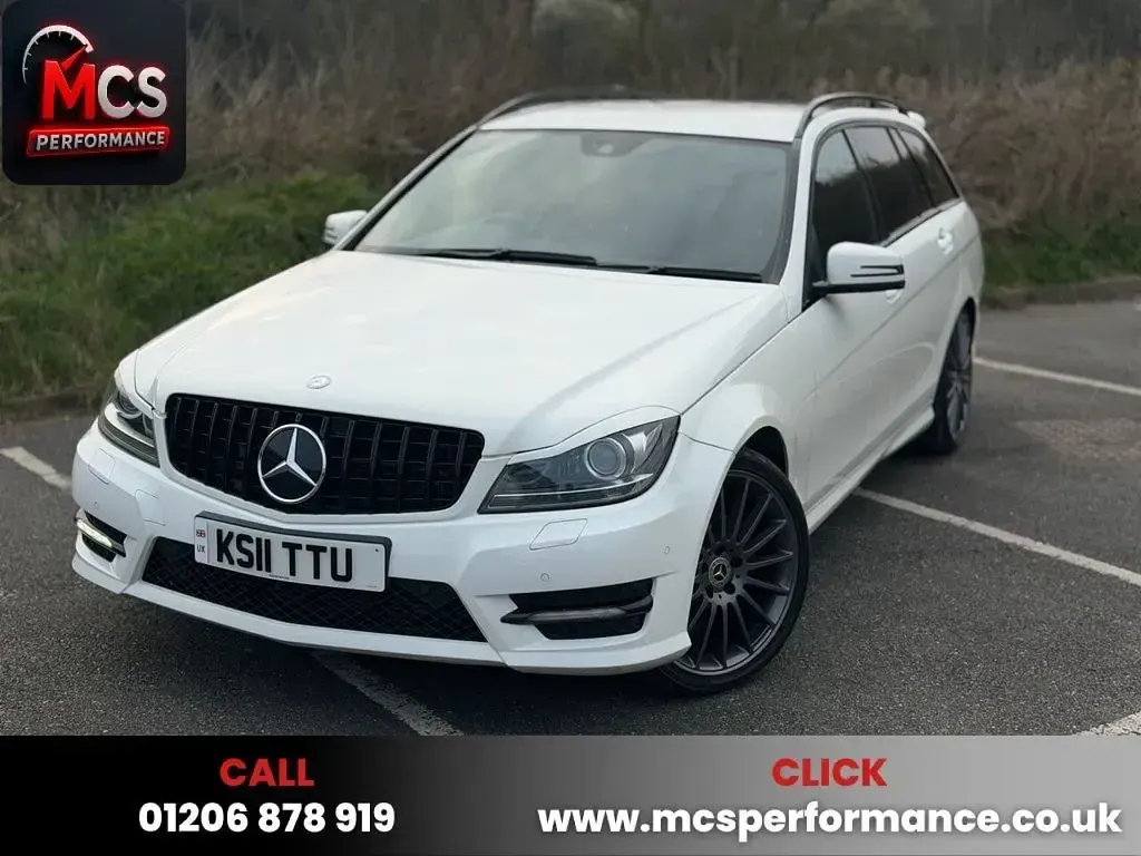 Used Mercedes C350 Sport Edition 2011 White Estate