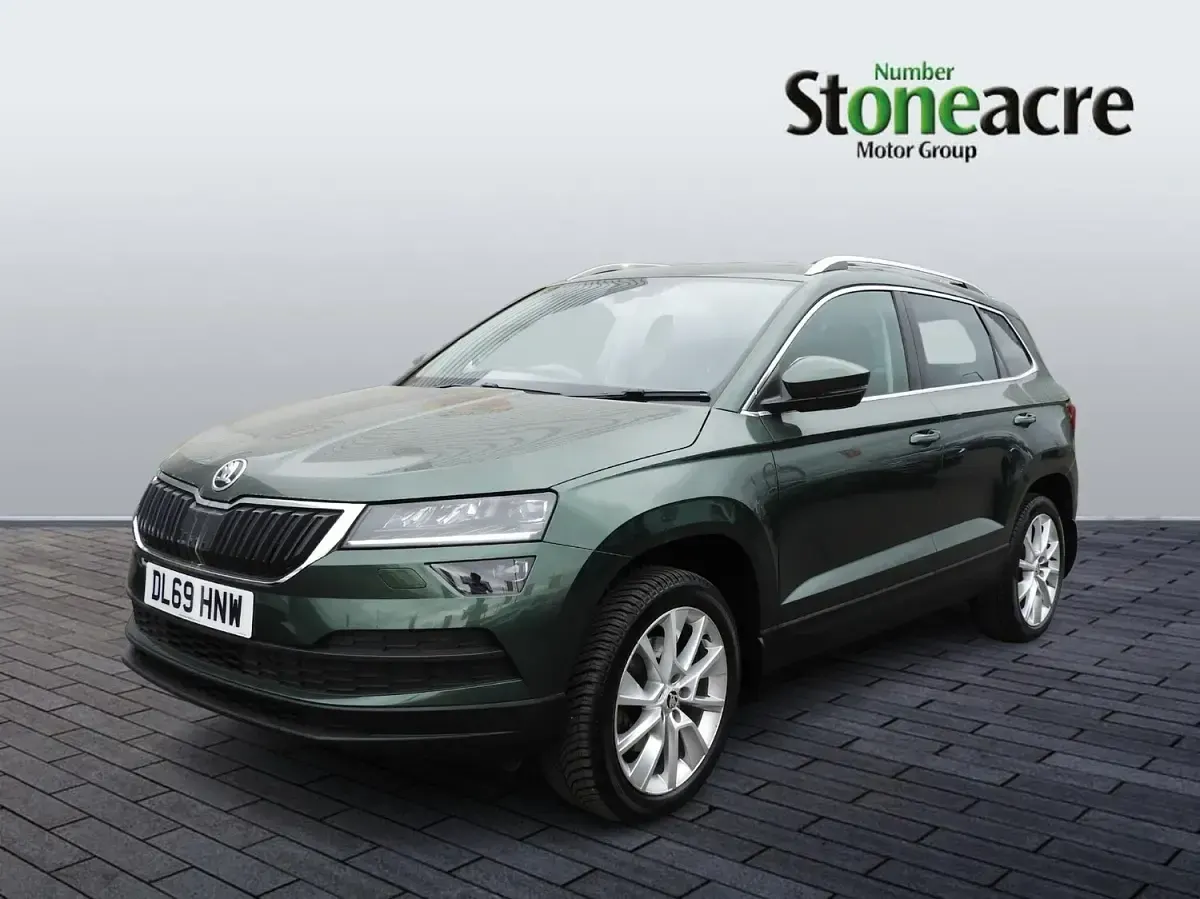 Used Skoda Karoq 150 HP (110 kW) 2019 Green SUV