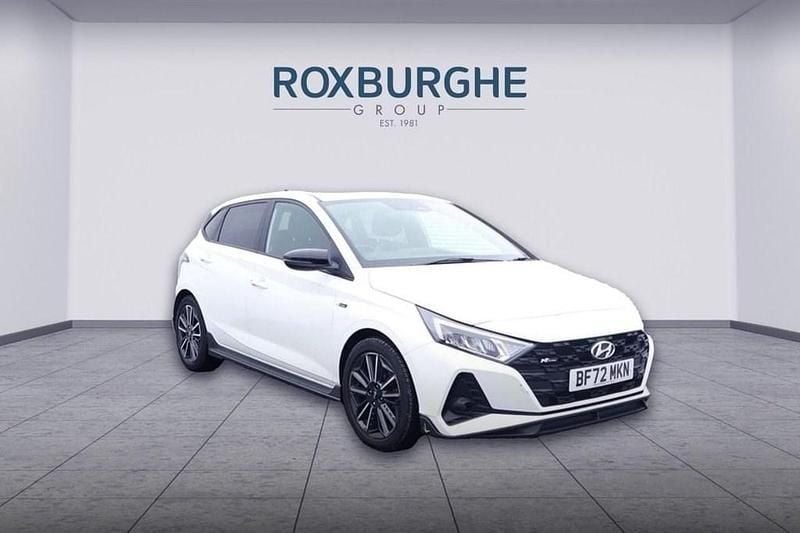 White Used 2022 Hyundai i20 N Line Hatchback | £13,994 (Good price) - Image 1/3