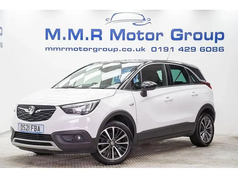 Used Vauxhall Crossland X Elite 130 HP (95 kW) 2021 White SUV