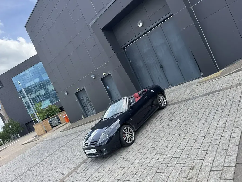 Used MG TF 135 HP (99 kW) 2004 Black Cabriolet
