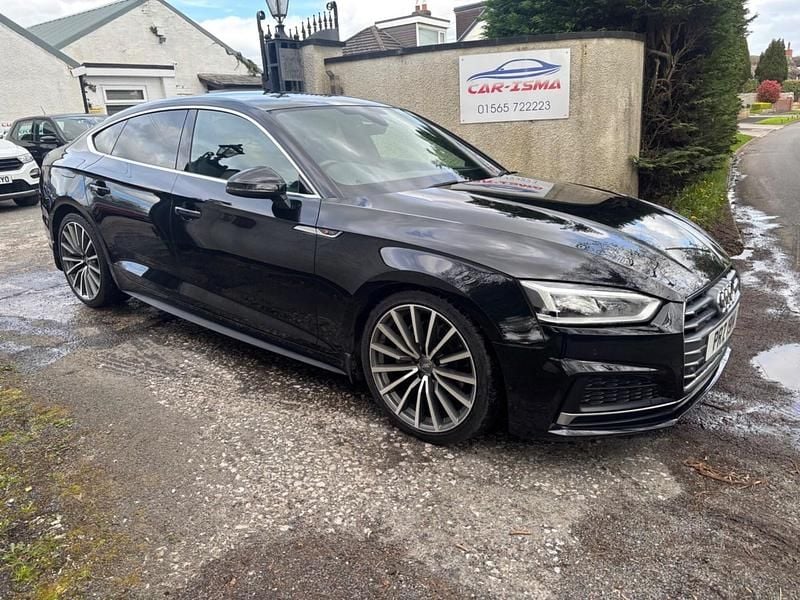 Used Audi A5 S-Line 190 HP (139 kW) 2019 Black Coupe