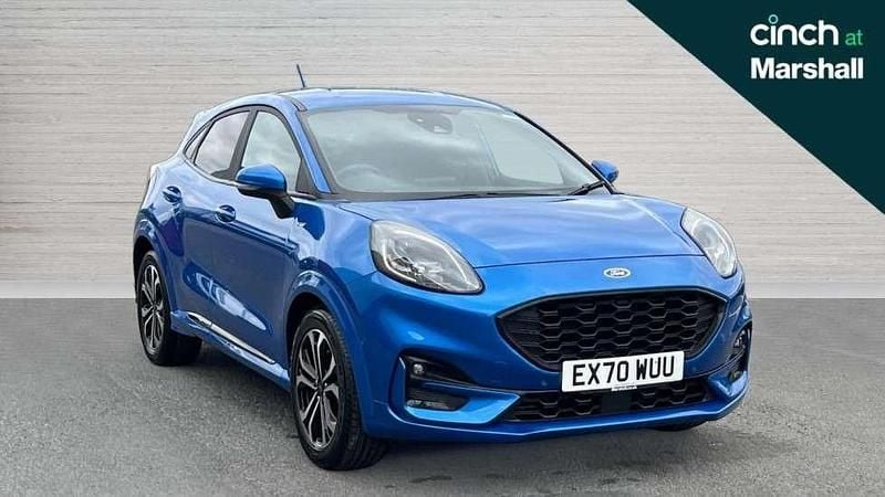 Blue Used 2020 Ford Puma ST-Line SUV | £13,910 (Good price) - Image 1/4