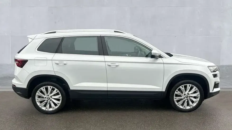 Used Skoda Karoq SE L 116 HP (85 kW) 2026 Moon white metallic SUV