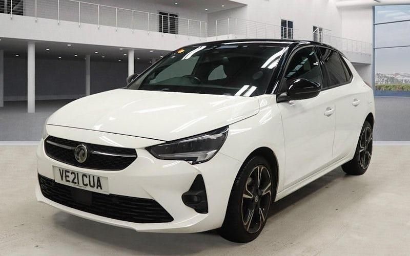Used Vauxhall Corsa SRi 101 HP (74 kW) 2021 White Hatchback