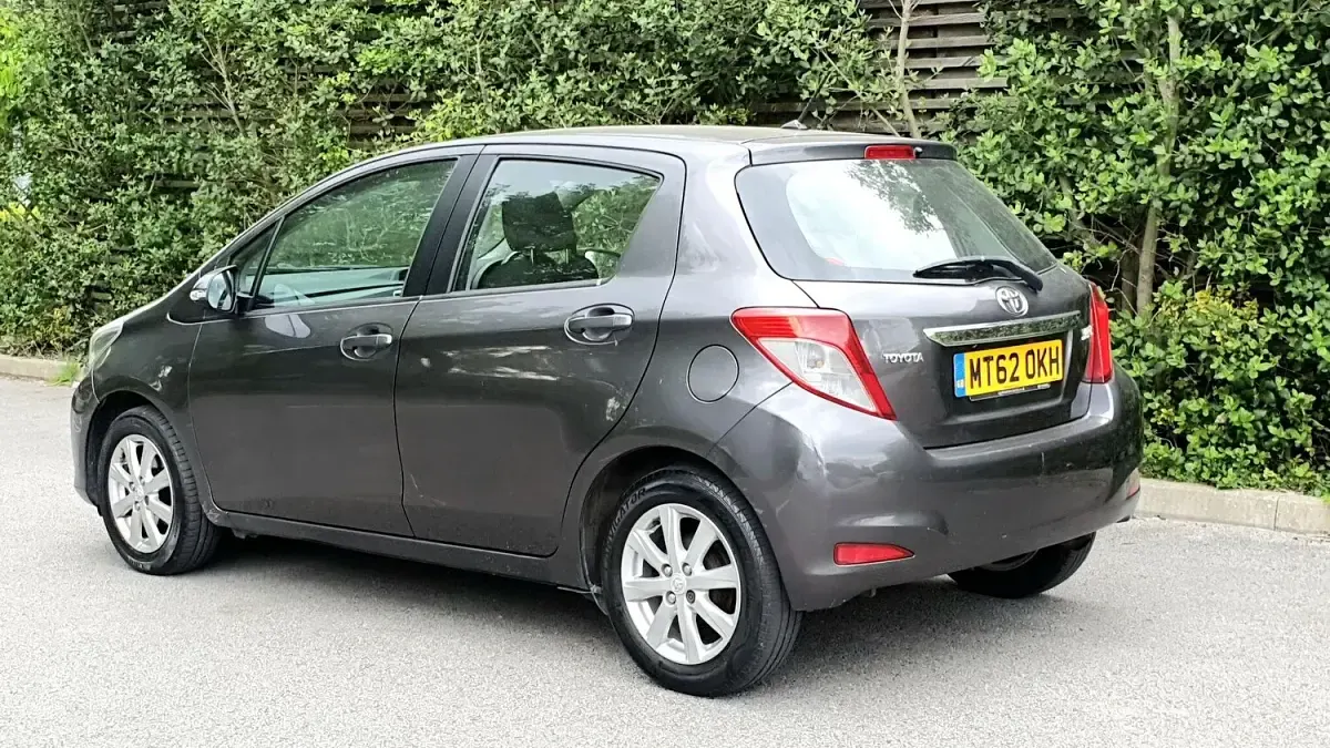 Used Toyota Yaris 2012 Grey Hatchback