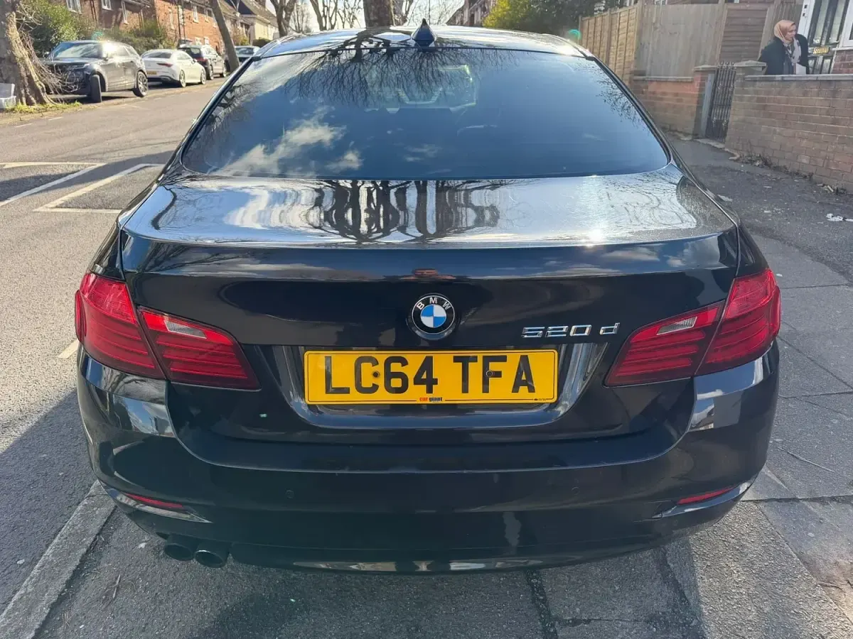 Used BMW 520 2014 Black Sedan